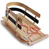 BCL-40 Premium Baby Sleigh. Toddler Boggan. Wooden Pull Sled for Kids,Red , 29 x 14 x 11.5 inches | Amazon (US)