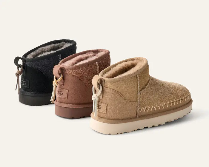 Classic Ultra Mini Biarritz Genuine Shearling Lined Bootie (Women) | Nordstrom