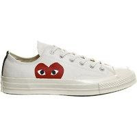 Comme Des Garcons Converse 70s x play cdg trainers, Mens, Size: 06/01/1900, Beige | Selfridges