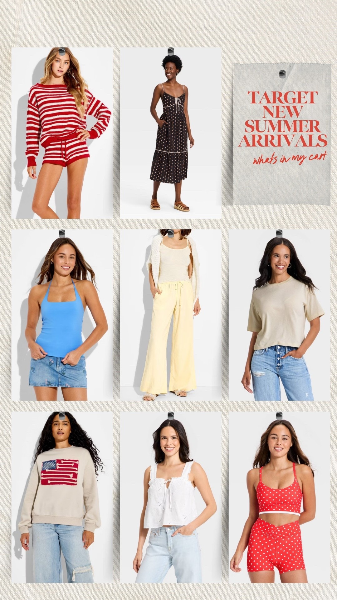 Target new summer fashion arrivals 
I have been loving the summer basics from Target right now!

#LTKSeasonal #LTKMidsize