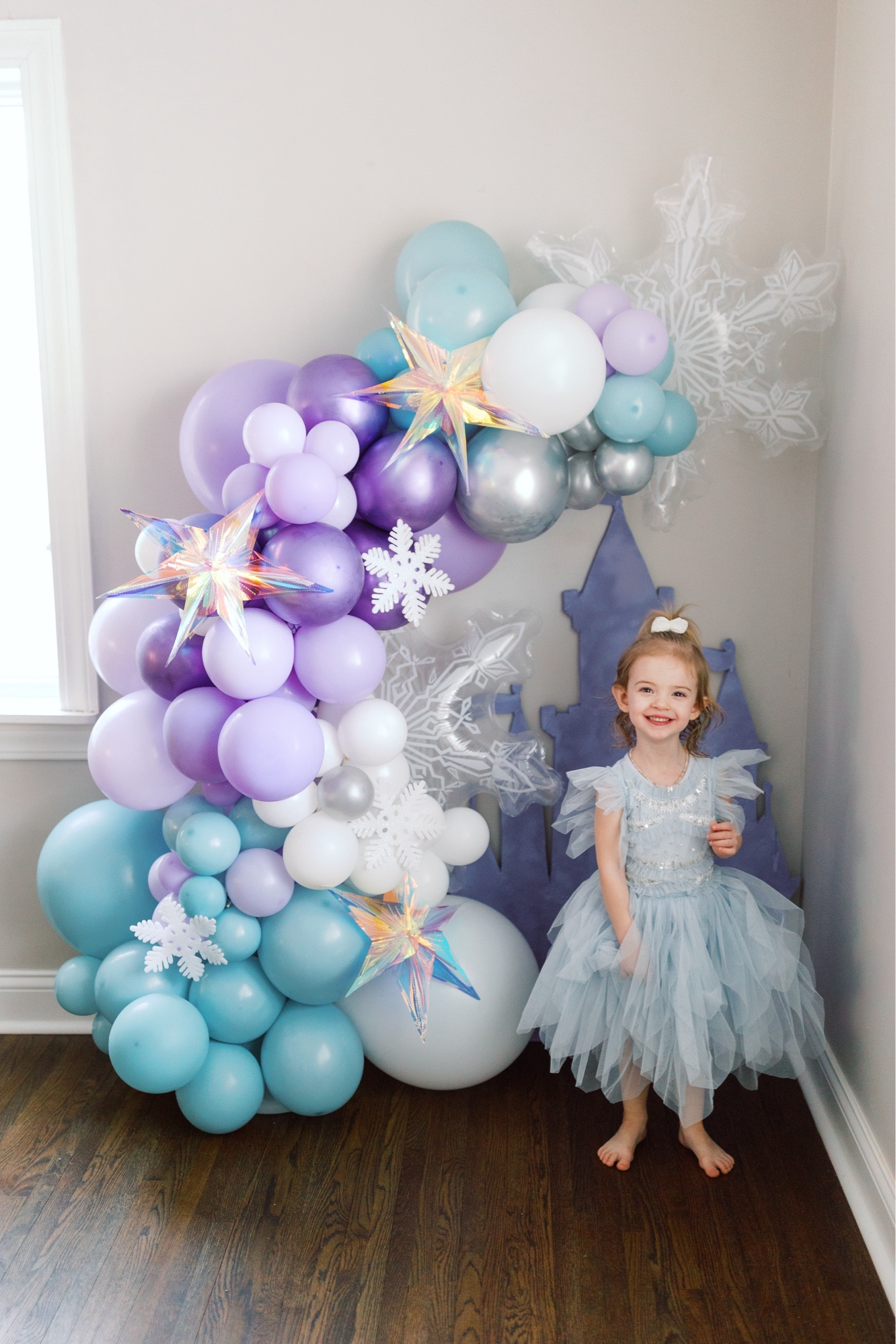 3rd birthday frozen / winter wonderland party decoration and balloon decor. Birthday dress 

#LTKparties #LTKfamily #LTKkids