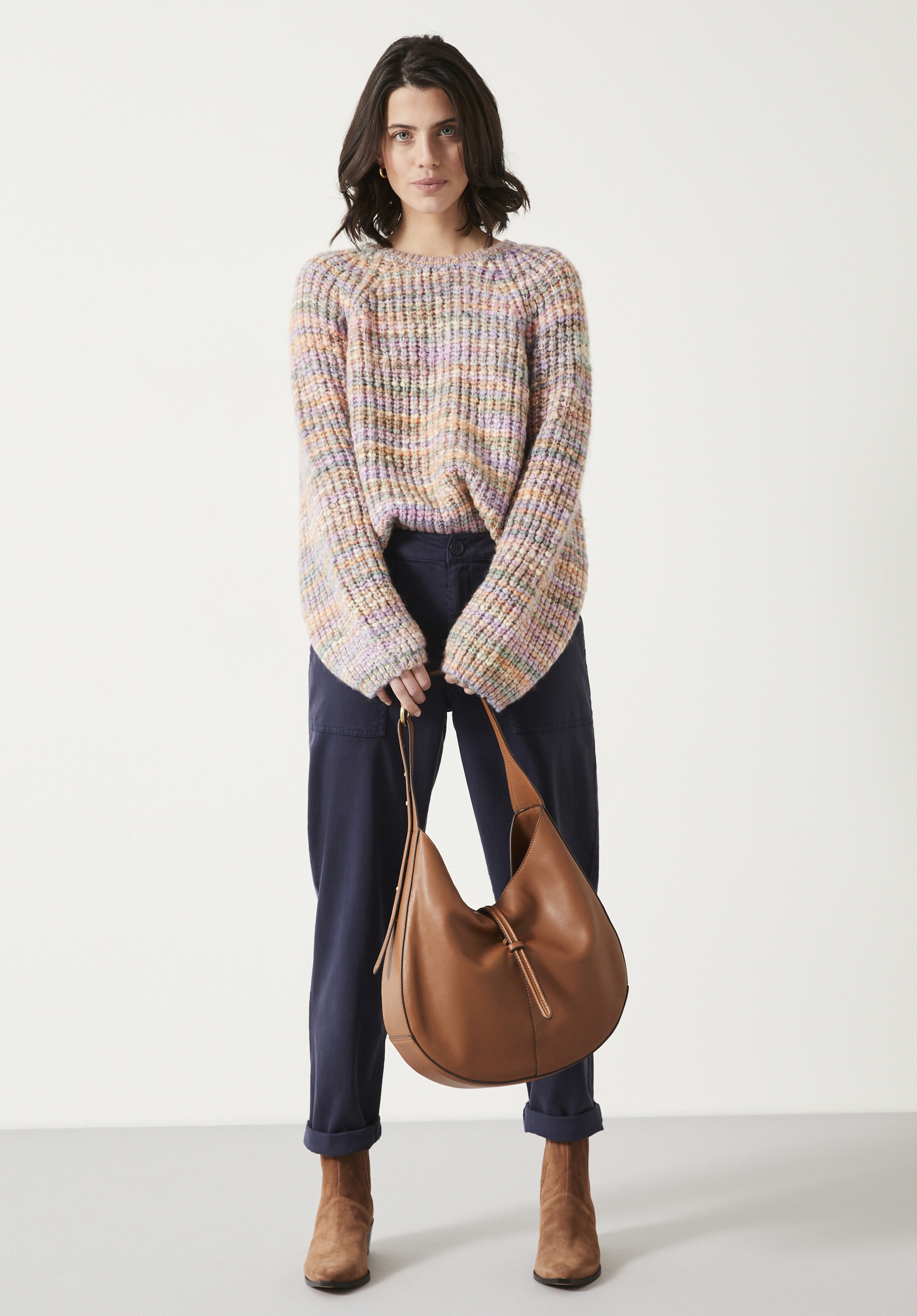 Madi Space Dye Wool Blend Jumper | Hush UK