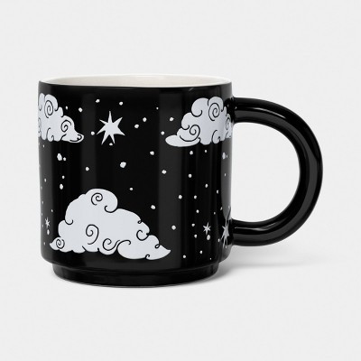 15 fl oz Zodiac Night Sky Mug Black - Room Essentials™ | Target