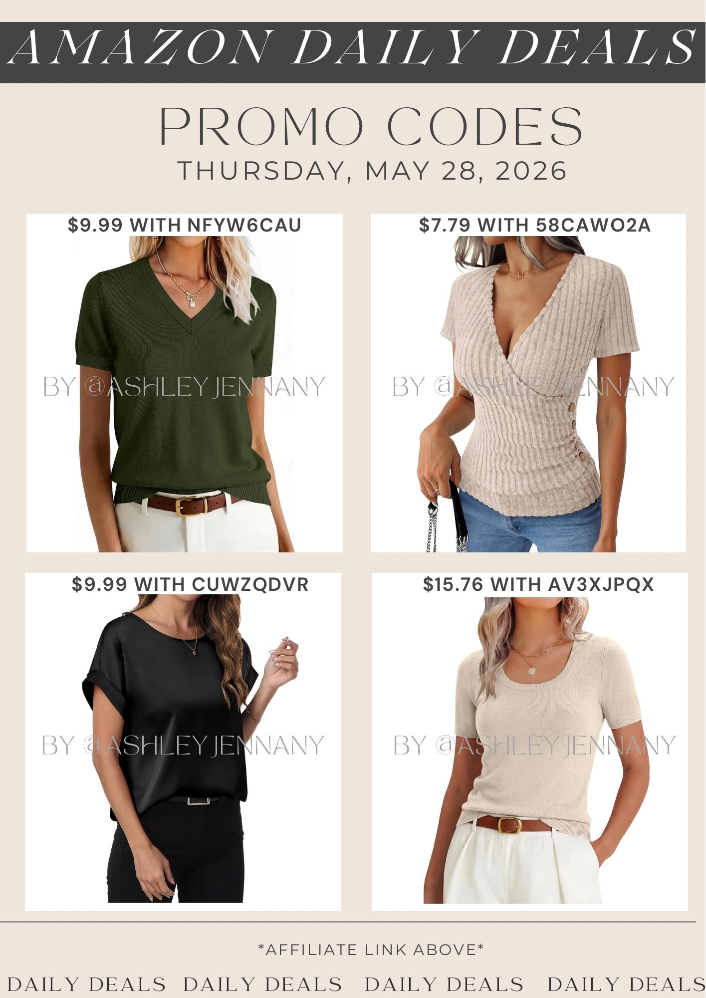 Amazon deals

#LTKSaleAlert #LTKootd #LTKMidsize