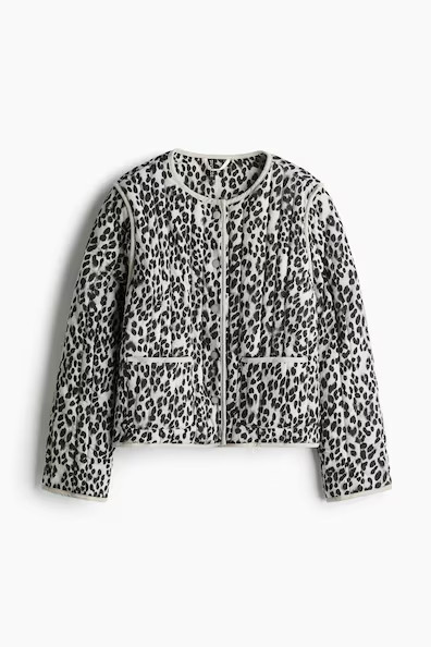 H & M - Quilted Jacket - Black | H&M (US + CA)