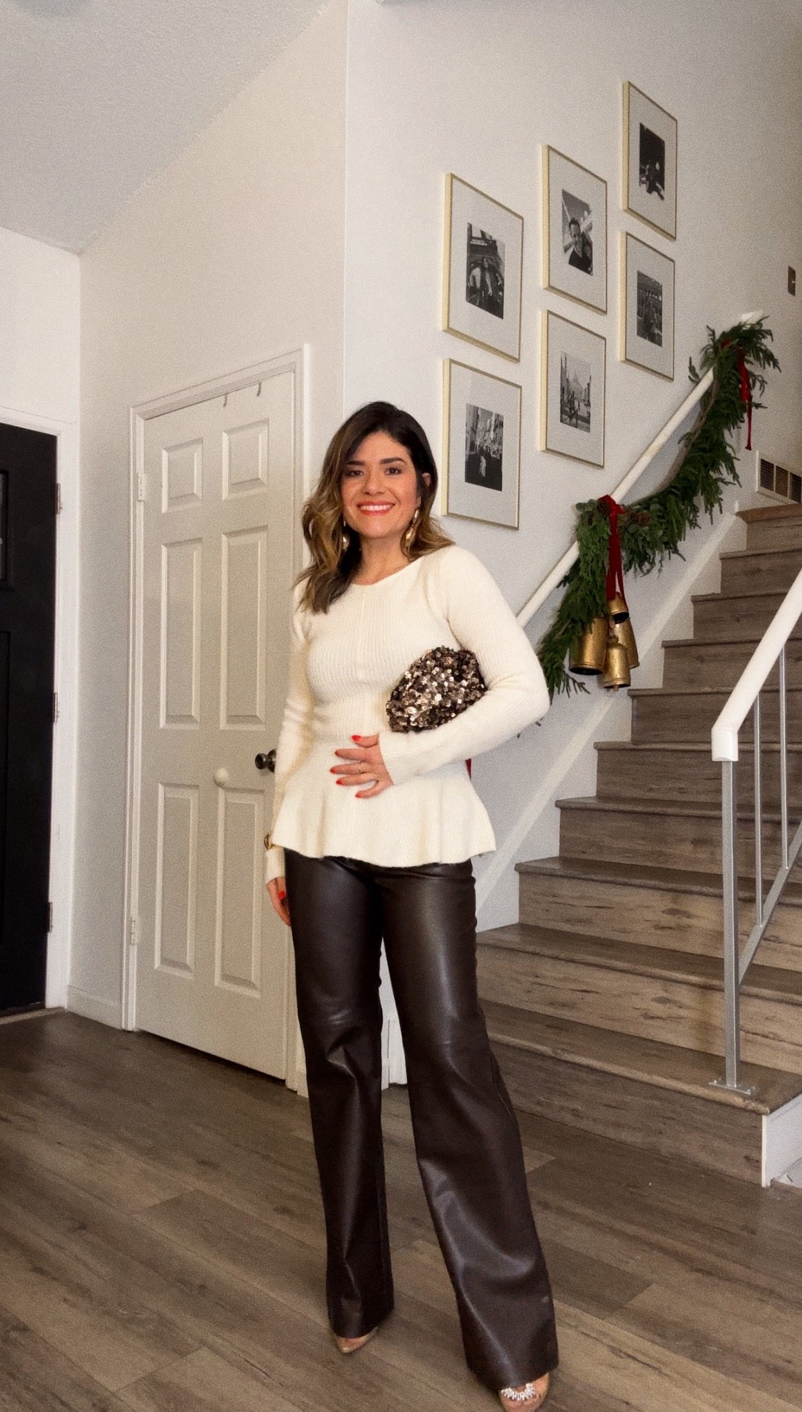 This sweater top is adorable. Comes in more colors! I’m wearing size xs. 
Pants are sold out but I’m linking similar ones. 

#LTKootd #LTKFindsUnder50 #LTKSaleAlert