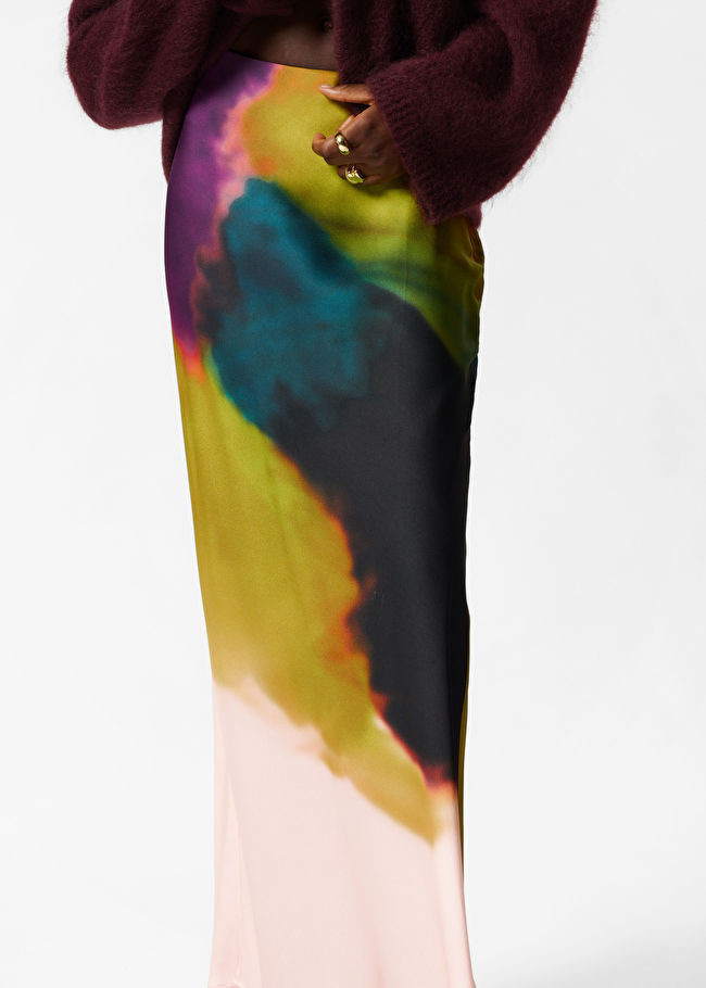 Ombré Satin Maxi Skirt | & Other Stories (EU + UK)