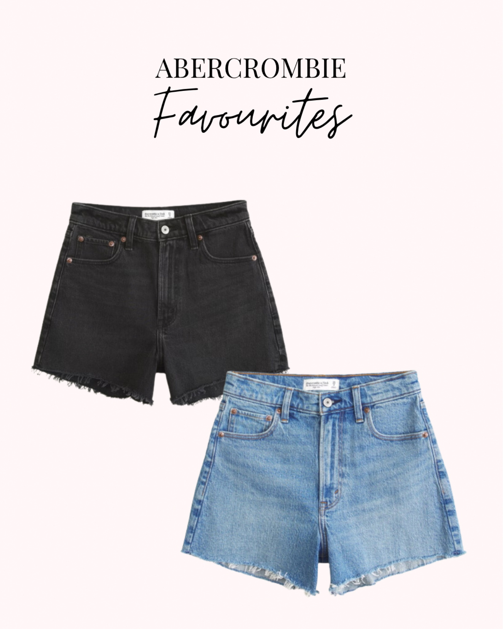 Spring break is coming up and you’ll need some new denim shorts if you’re hitting the beach! Abercrombie denim shorts are so comfy and come in a variety of styles AND they’re on sale! 

#LTKSeasonal #LTKSpringSale #LTKmidsize