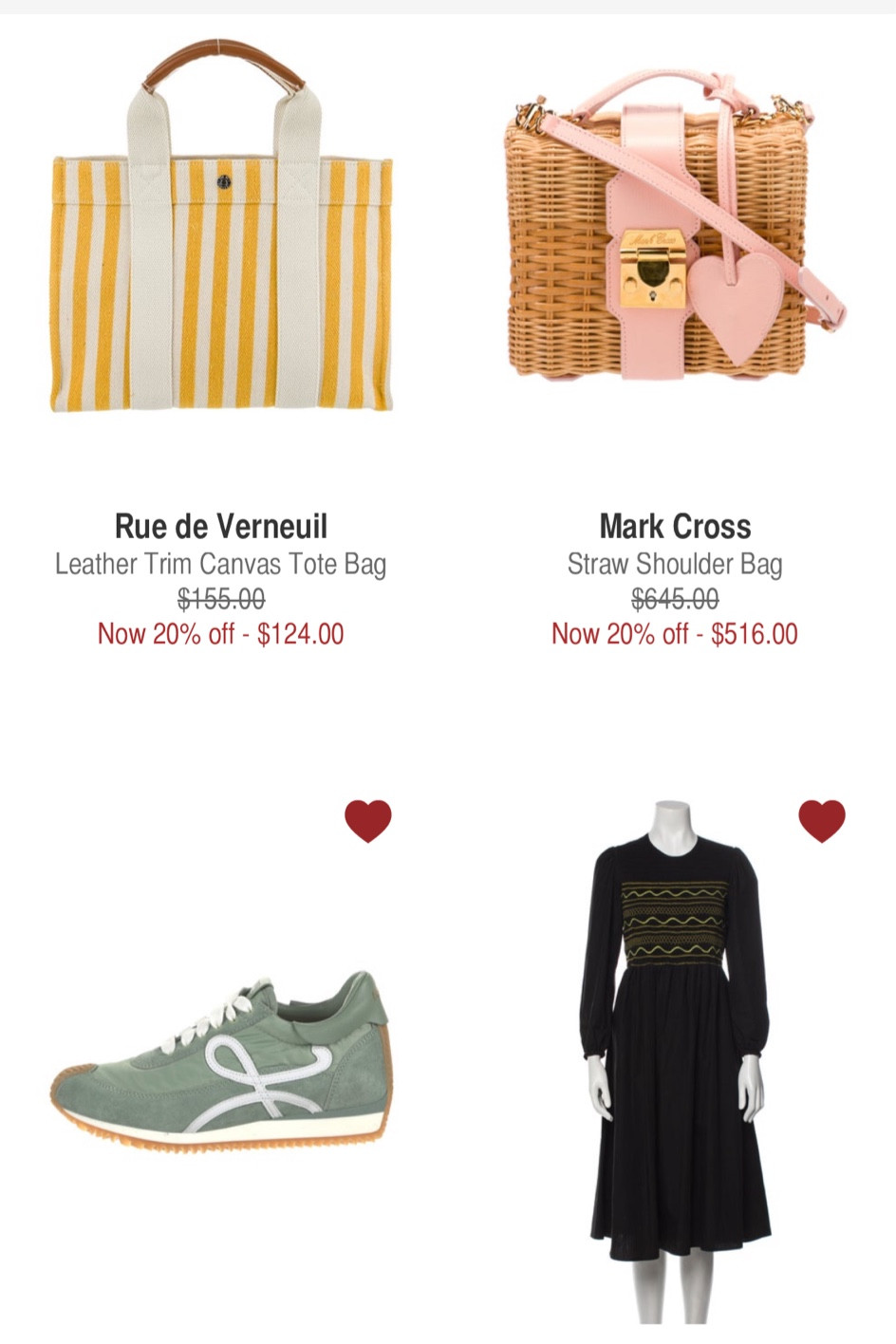 My favorite midnight activity: hunting for gems on The Real Real when I can’t sleep. Recent finds. 

#LTKitbag #LTKstyletip #LTKsalealert