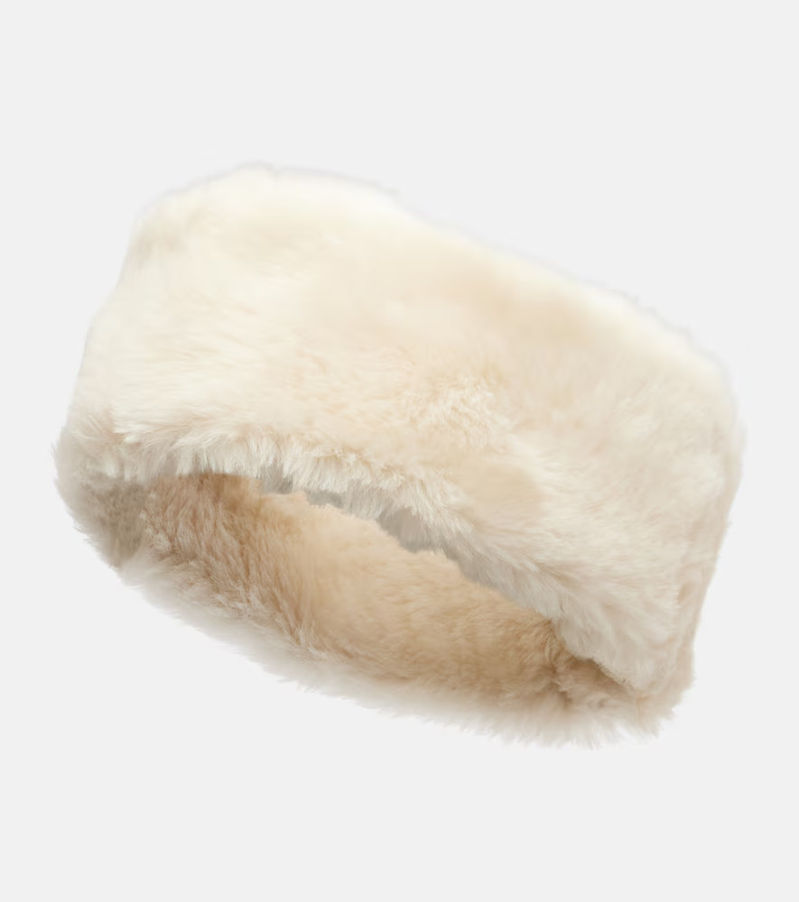 Toteme Shearling headband | Mytheresa (US/CA)