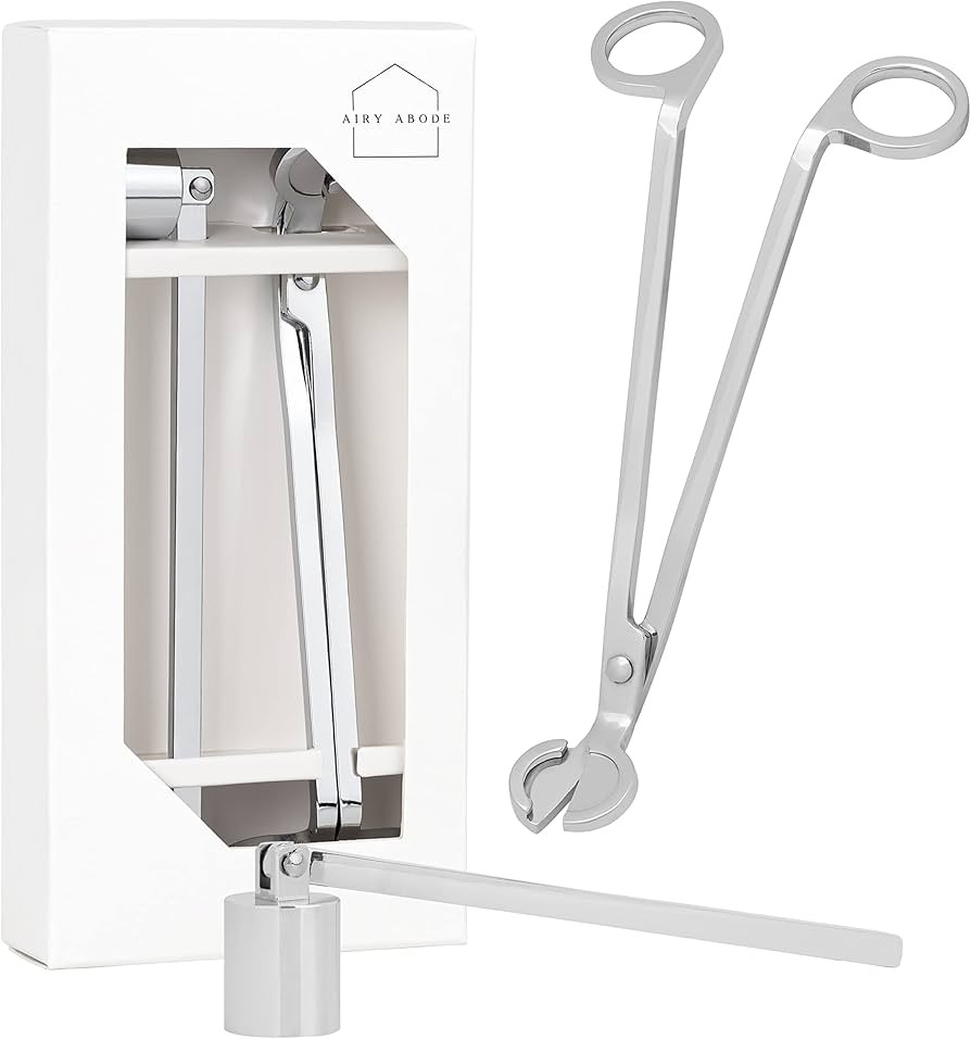 Candle Wick Trimmer and Candle Snuffer Accessory Set – Pick Your Color | Amazon (US)