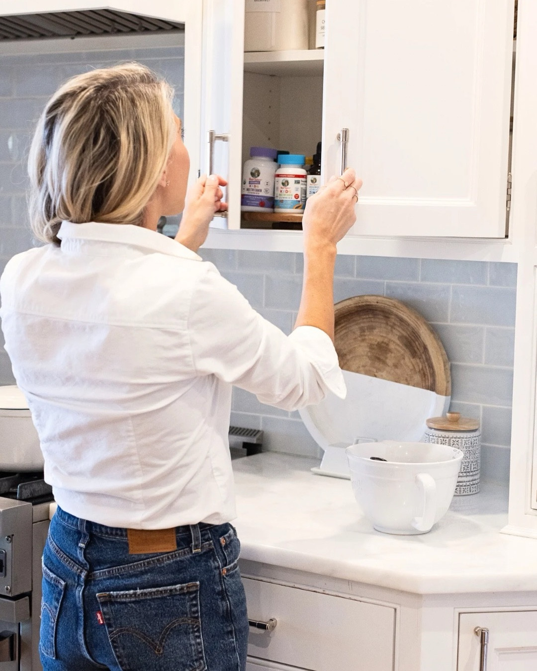 Want to revamp your cabinets before hosting for the holidays? ✨

Decanting your baking essentials like flour and sugar into uniform jars doesn’t just look beautiful — it reduces visual clutter, and helps you instantly see what you have on hand. Branded boxes and bags in various colors create a chaotic look that can make the space feel crowded and messy. By using clear, labeled jars, you create an organized, cohesive look that’s easier to keep tidy and brings a sense of calm to the space. It’s a minor change with a major impact on both function and style! Comment LINK to shop everything we used here and follow for more tips! 

#kitchenorganization #kitcheninspiration #organize #homeorganization #startsmall #declutter #cabinet #cabinetorganization #collectedco
#bakingmadeeasy #happythanksgiving #holidayprep #ltkhome #hostingtips #simplifyhome 

#LTKHome #LTKSeasonal #LTKHoliday
