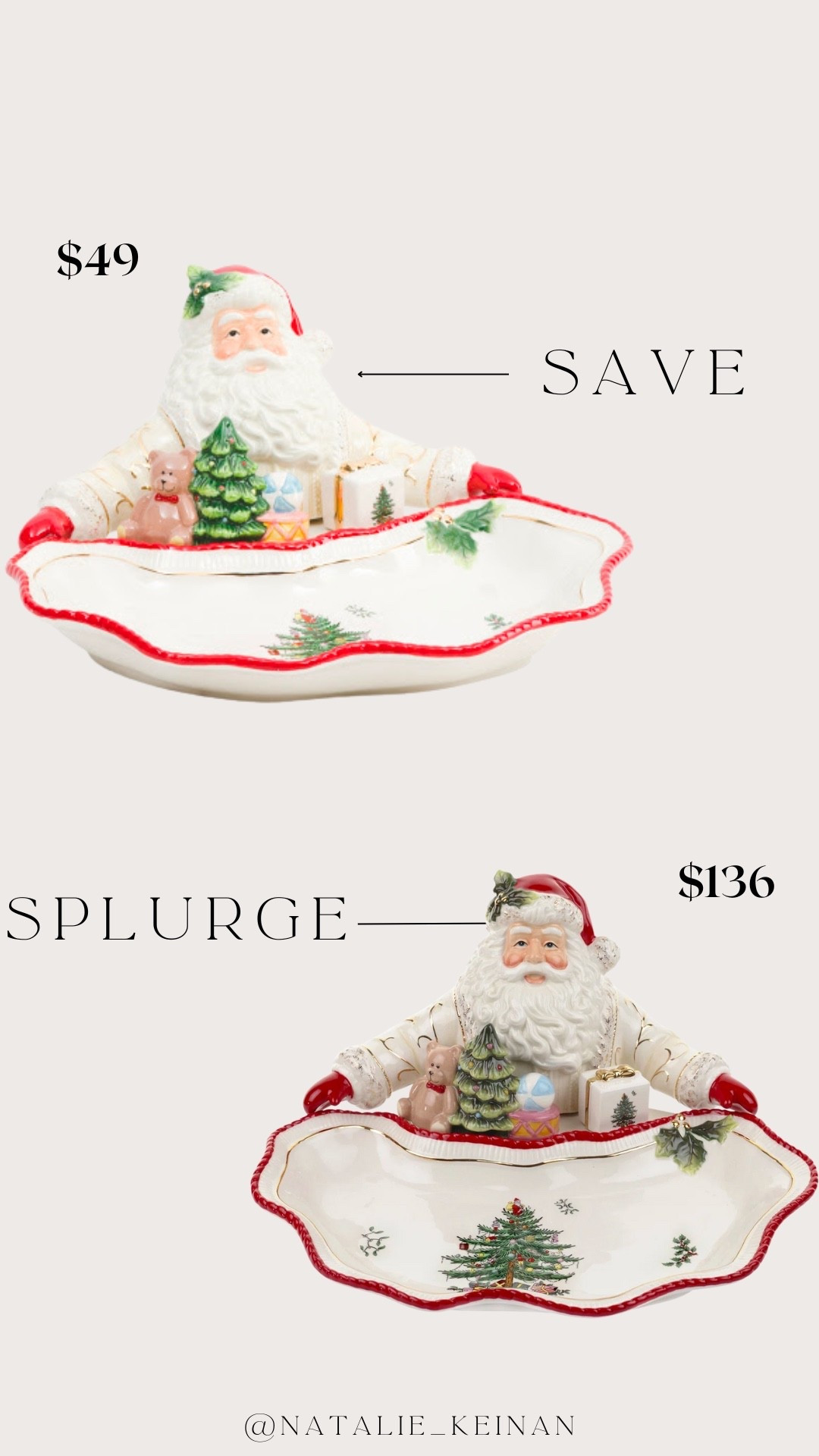 Santa platter!! 

#LTKHoliday #LTKCyberWeek #LTKGiftGuide