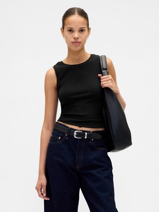 Vegan Pebble Leather Slouchy Bag | Gap (US)