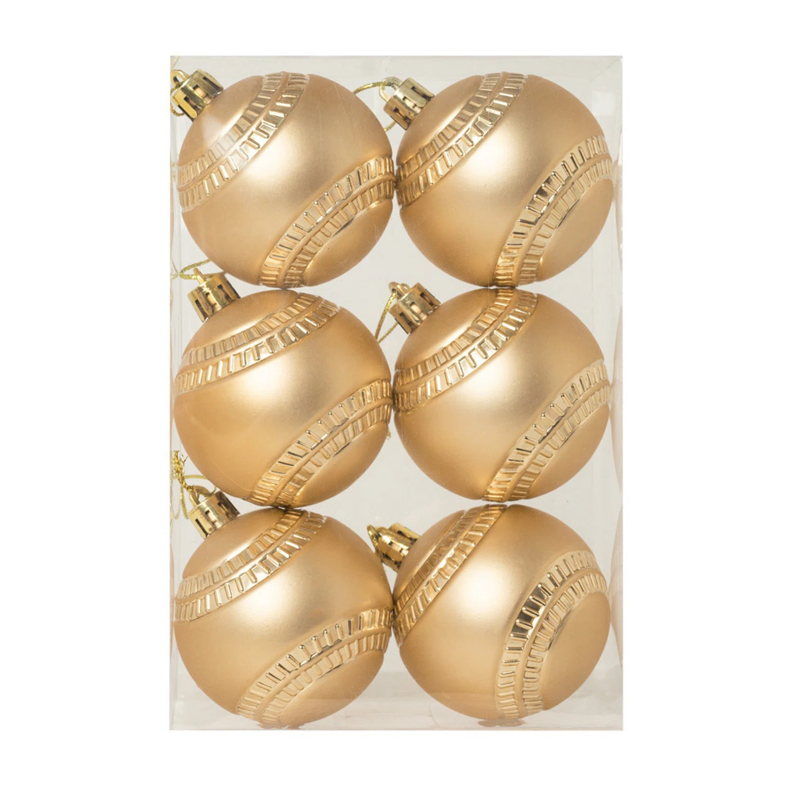 6Pcs Christmas Tree Balls Football Basketball Baseball Ornaments Xmas Tree Hanging Pendant Home P... | Wayfair North America
