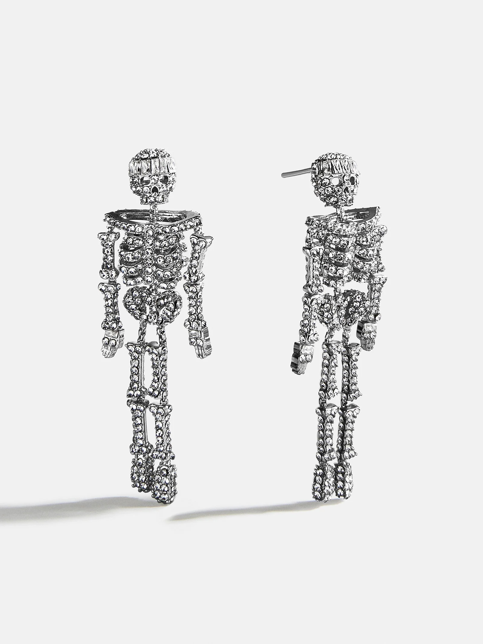 Drop Dead Hottie Earrings - Mini Silver | BaubleBar