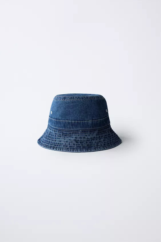 DENIM BUCKET HAT | Zara US