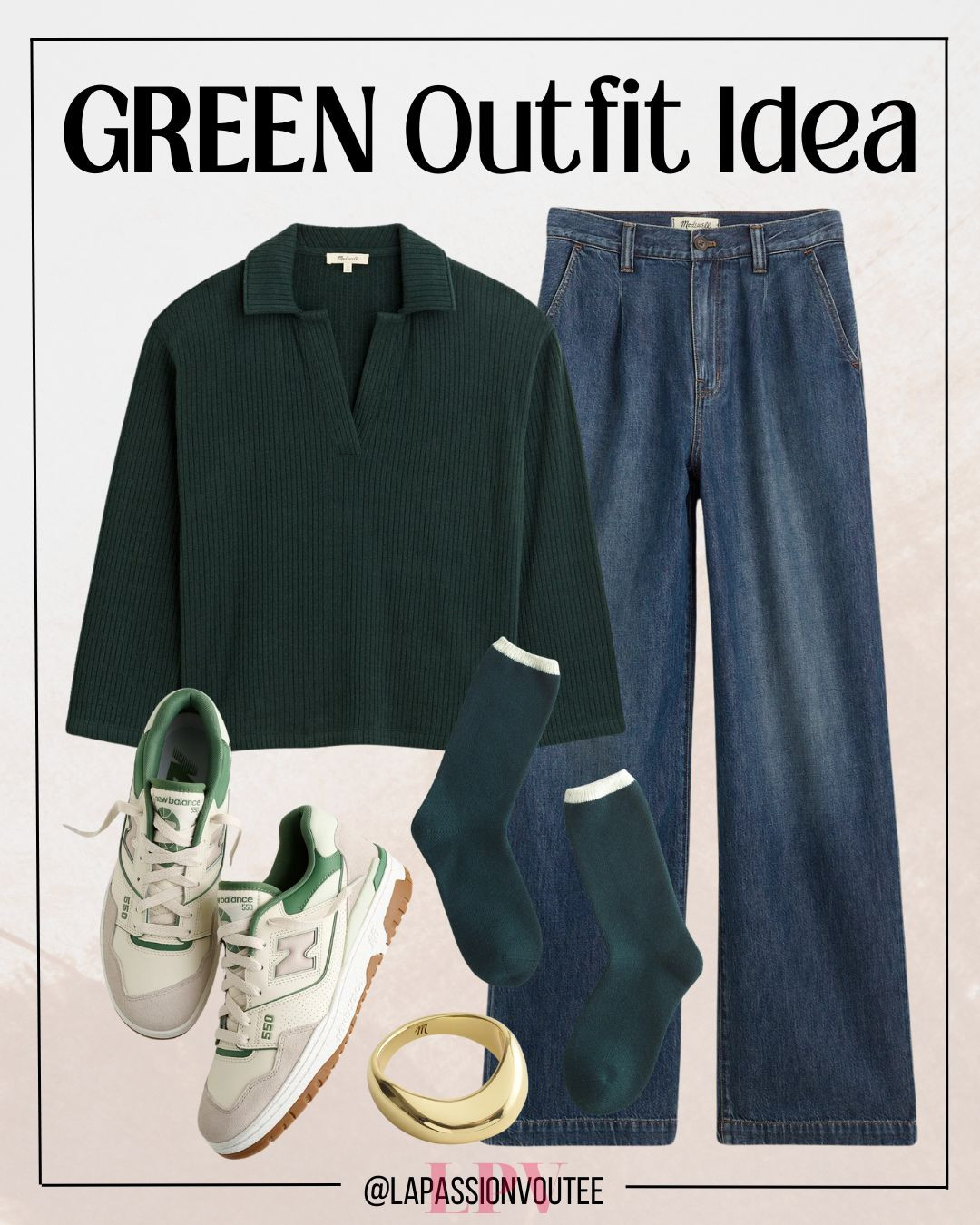 Feeling green in the best way this season! 🍃 Whether it’s for festive outings or cozy days, it’s the color of the moment. Find yours at Madewell—now up to 50% off with code: CHEERS! ✨ 

 #LTKHoliday #LTKSaleAlert #LTKStyleTip