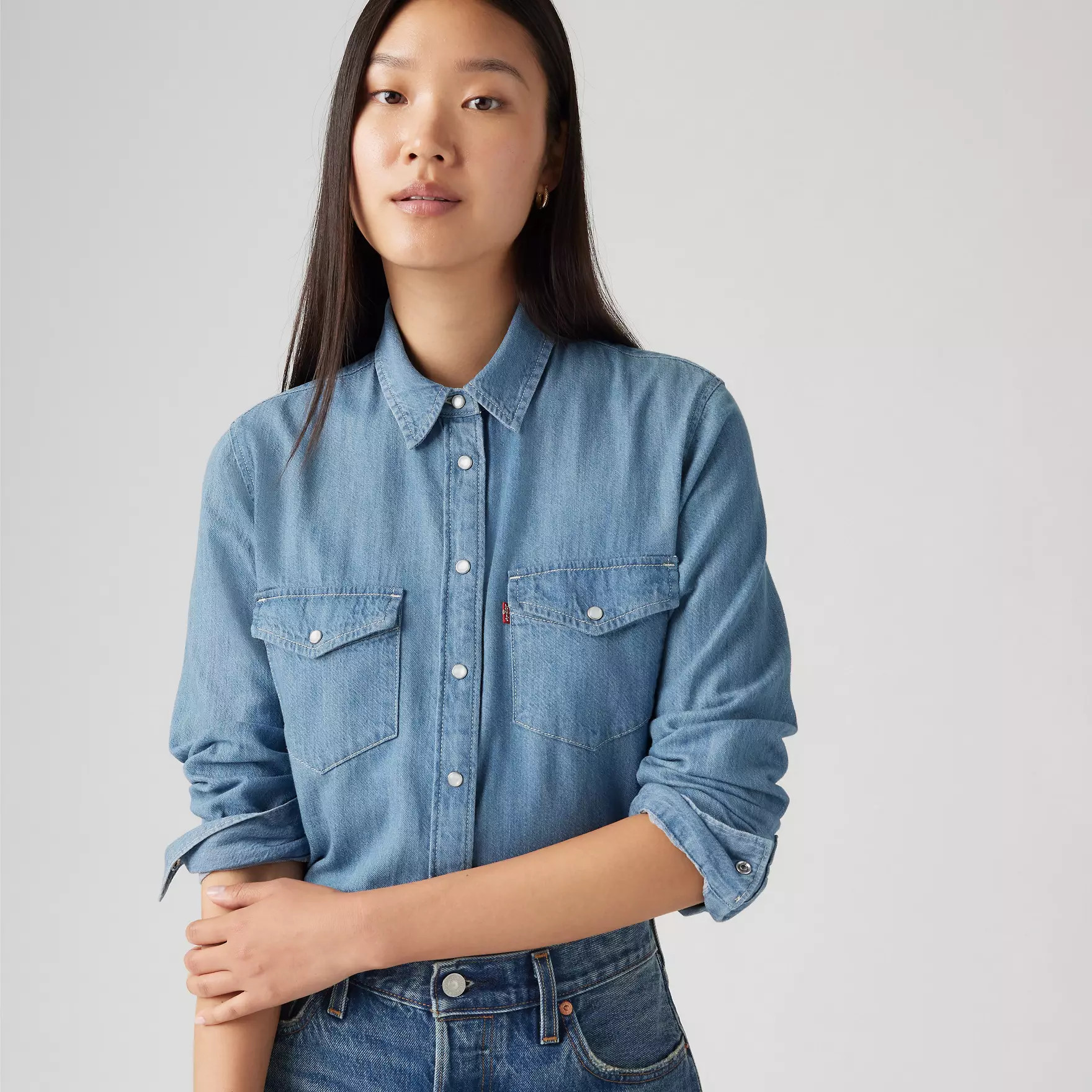Iconic Western Linen+ Denim Shirt | Levi's US