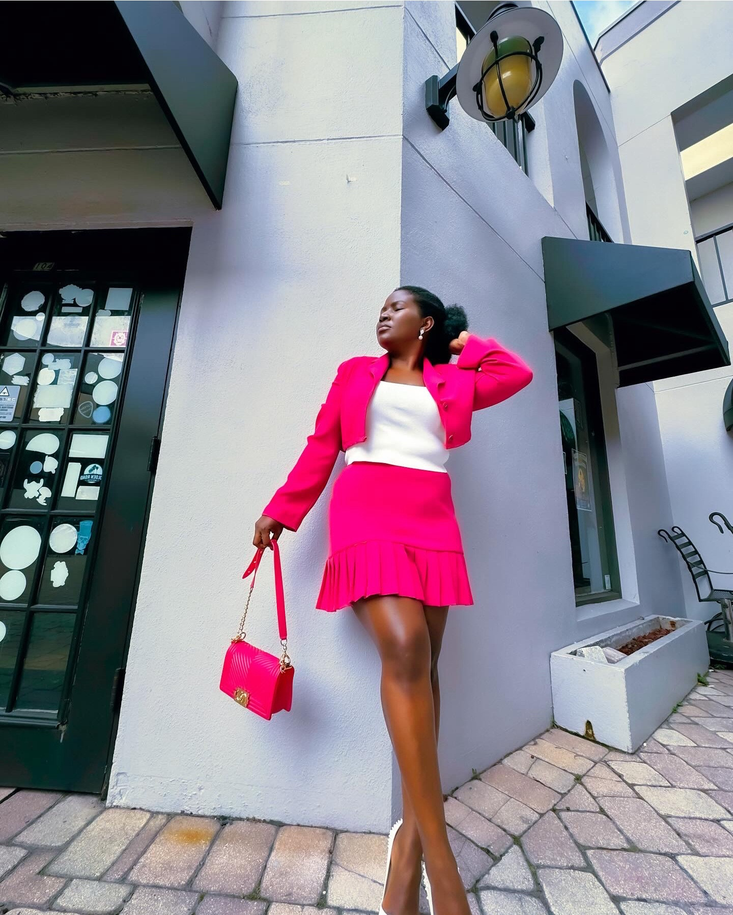 Summer Outfit
Pink suit for summer 
Summer outfit ideas. #LTKunder50

#LTKSeasonal #LTKFindsUnder100 #LTKStyleTip