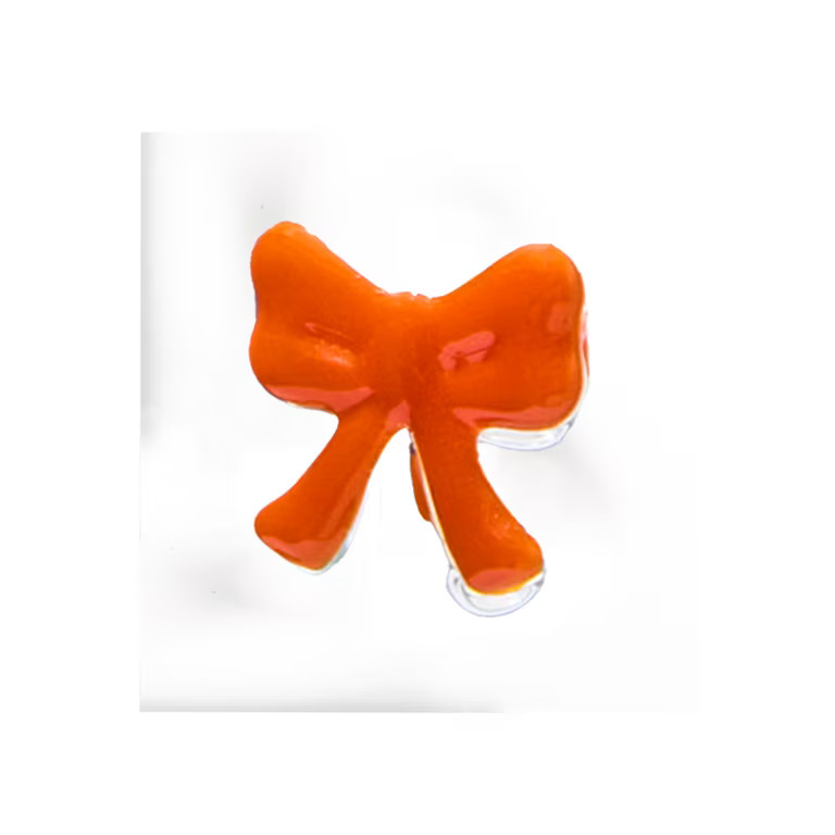 Thyme & Table 12 fl oz Halloween Orange and Black Bow Charm Drinking Glasses, Set of 2 | Walmart (US)