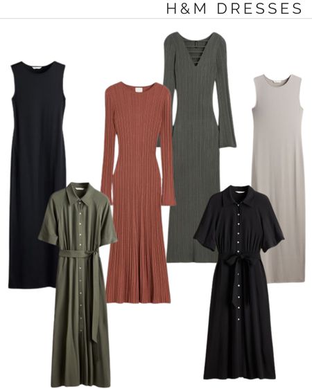 Classic transitional H&M dresses! 

#LTKfindsunder50 #LTKSeasonal #LTKfindsunder100