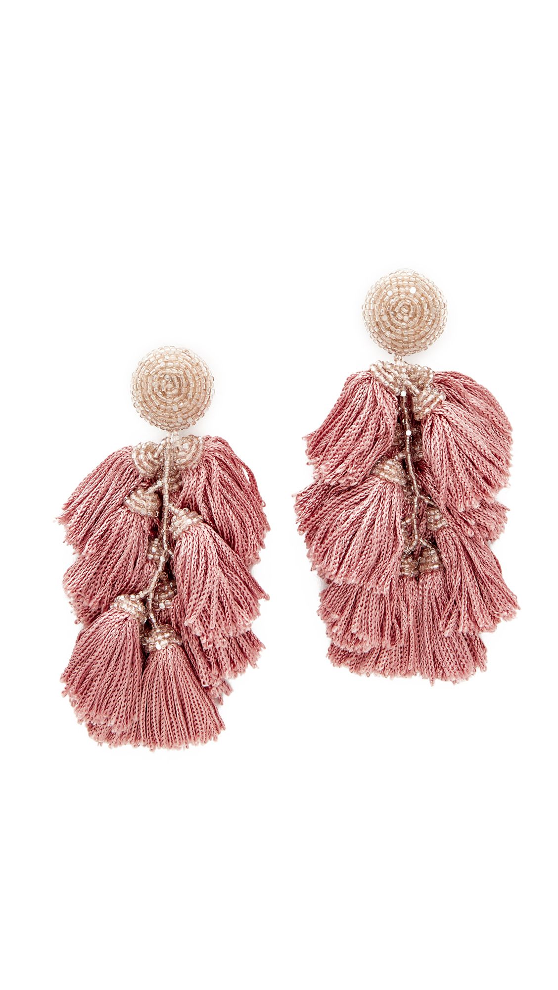 Cha Cha Fringe Clip On Earrings | Shopbop