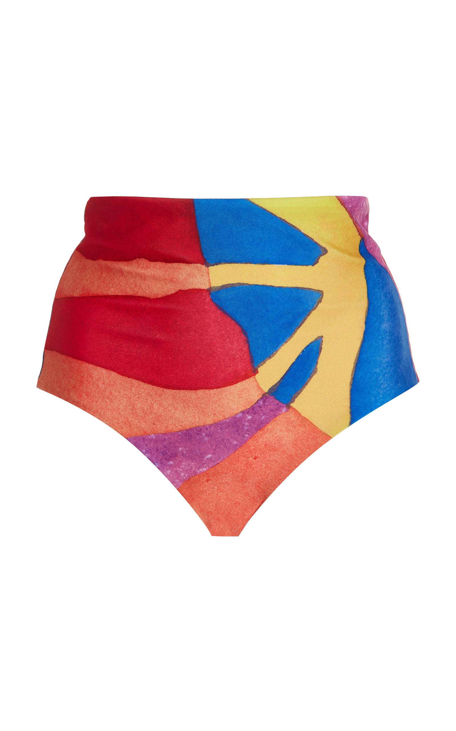 Lydia Printed High-Rise Bikini Bottoms | Moda Operandi (Global)