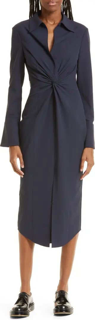 Mckenna Long Sleeve Midi Dress | Nordstrom