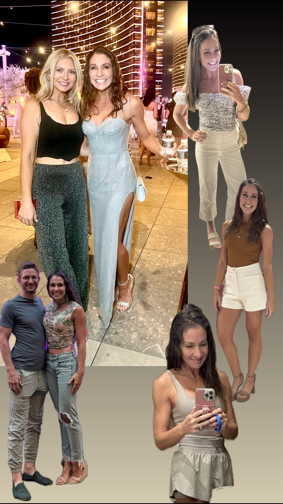 These are all the exact items linked here!