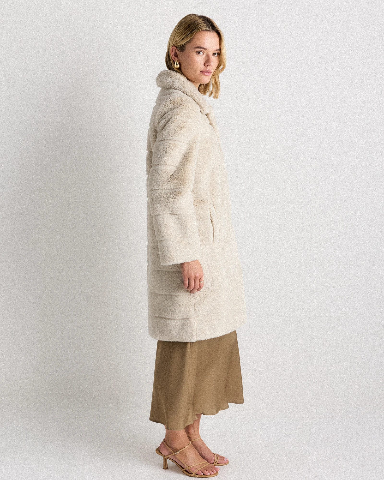 Faux Fur Long Coat | Quince