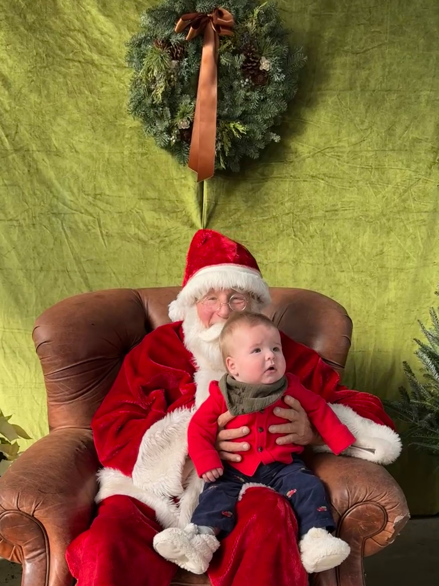 Christmas outfit for meeting Santa for the first time. 🎅🏻✨

#LTKHoliday #LTKKids #LTKBaby