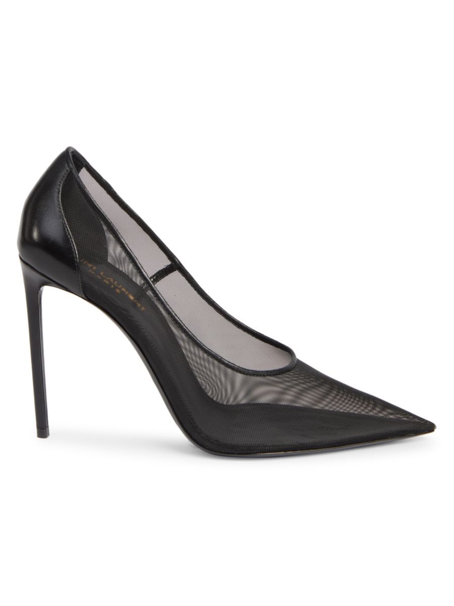 Sihana Mesh Stiletto Pumps | Saks Fifth Avenue