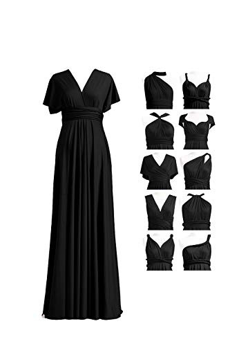 72styles Maxi Infinity Dress for Bridesmaids, Convertible Multi-Way Wrap | Amazon (US)