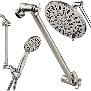 Delta Faucet 10-inch Adjustable Extension Shower Arm for Shower Heads, Chrome UA902-PK - Shower A... | Amazon (US)