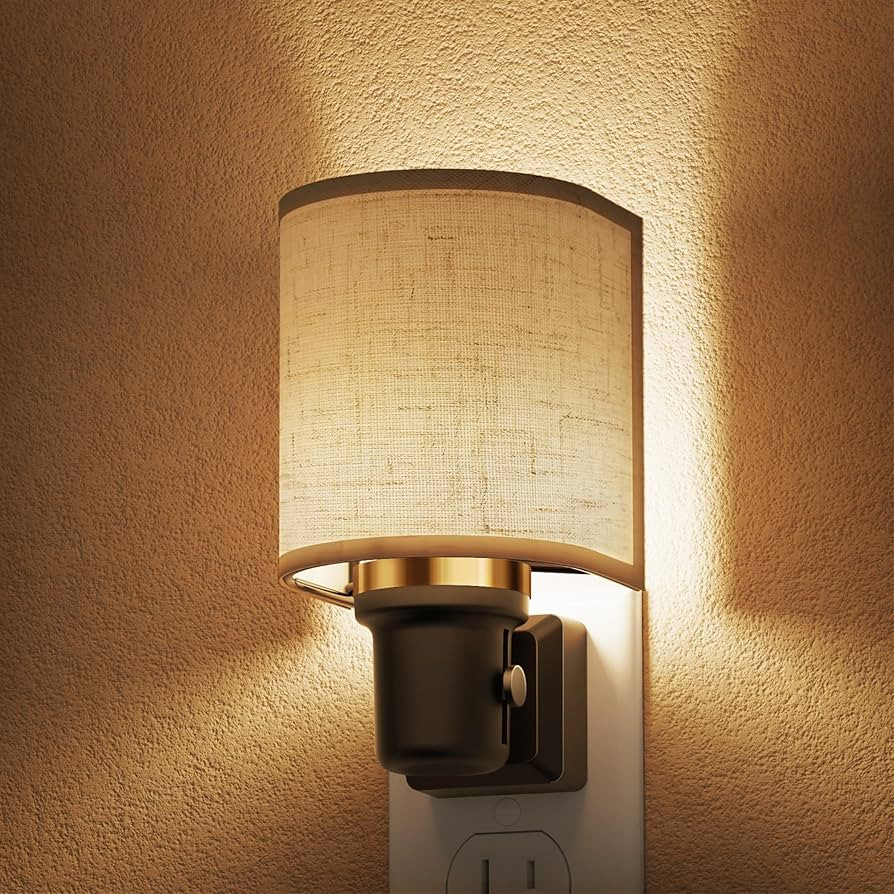 L LOHAS LED Night Lights Plug into Wall, Plug in Night Light Dimmable 100LM, Farmhouse Decorative... | Amazon (US)