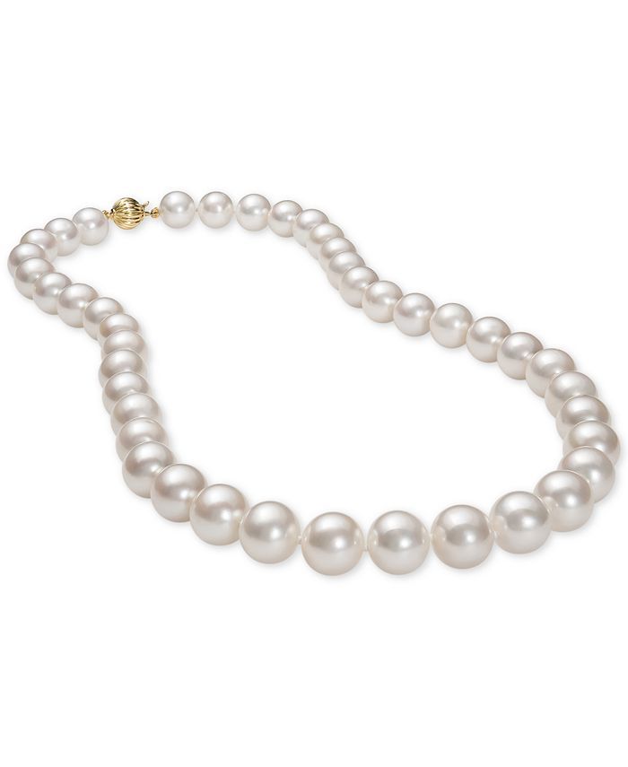 Belle de Mer Cultured Freshwater Pearl (9-1/2mm) Collar 18 | Macys (US)