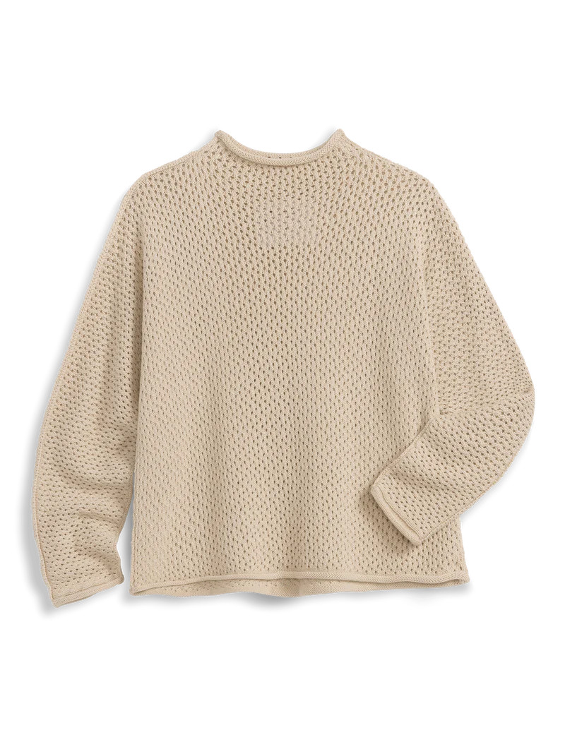 MONTEREY POINTELLE Sand, Pure Italian Cotton | Frank & Eileen