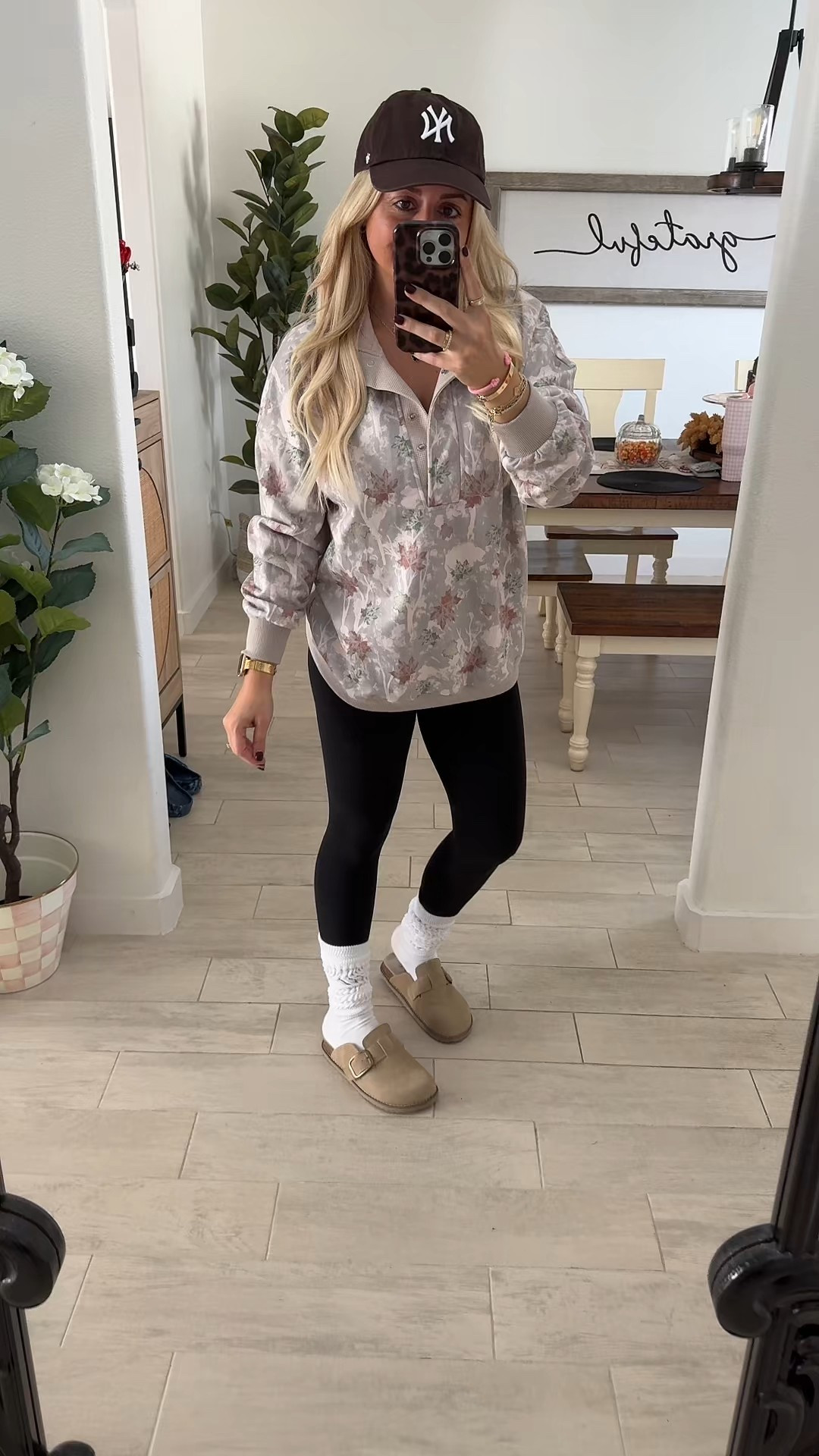 Comfy fall outfit 
Camo pullover small
Align leggings 
Slouchy socks 
Clogs tts
Amazon fall outfit 

#LTKFindsUnder100 #LTKSaleAlert #LTKShoeCrush