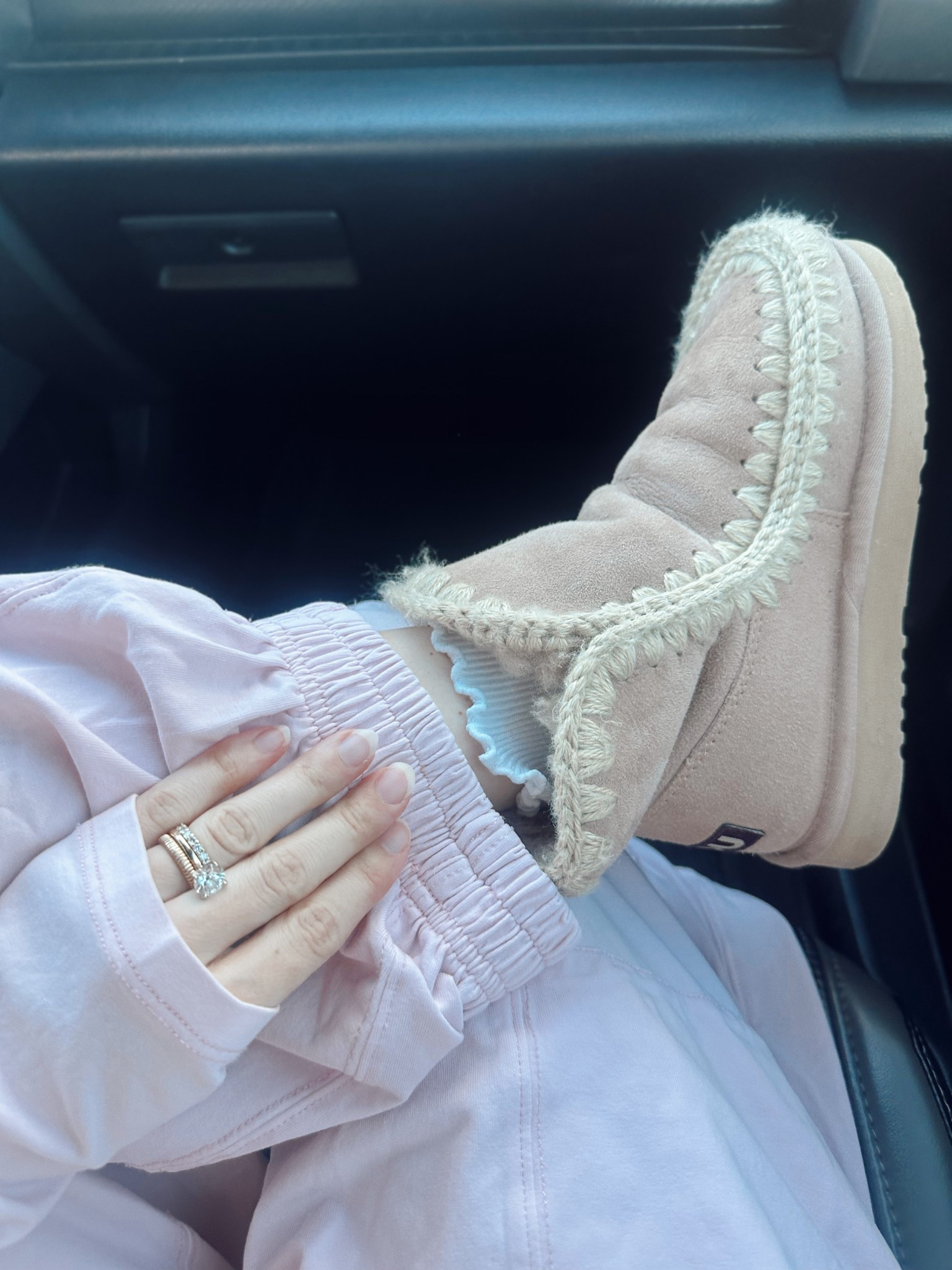 Got these cutie @amazon ruffle socks for like $6!!! Came with 6! Dupes for my Freepeople ones that were $28 for 2 lol 
And my favorite winter cozy boots - splurge but defff so worth it if you’re near cold weather and snow a lot hahah 

#LTKBump #LTKgrwm #LTKootd