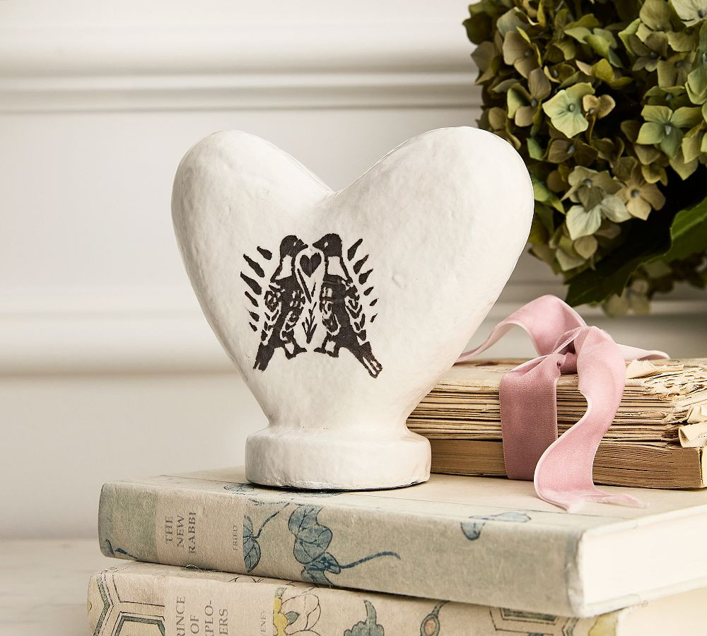 Love Birds Heart Object | Pottery Barn (US)