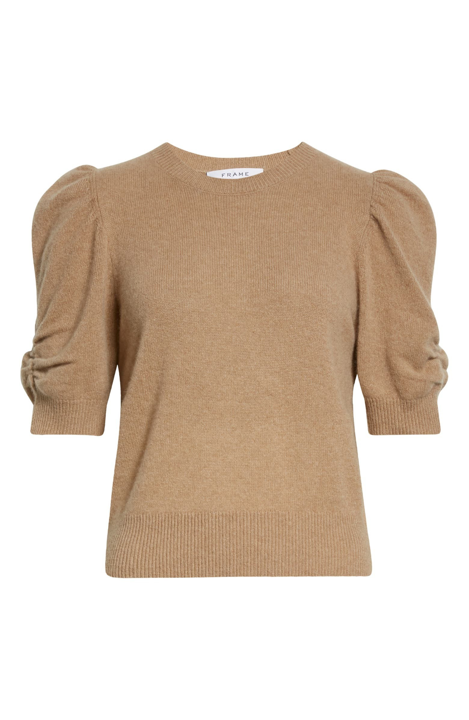 Frankie Puff Sleeve Cashmere Sweater | Nordstrom