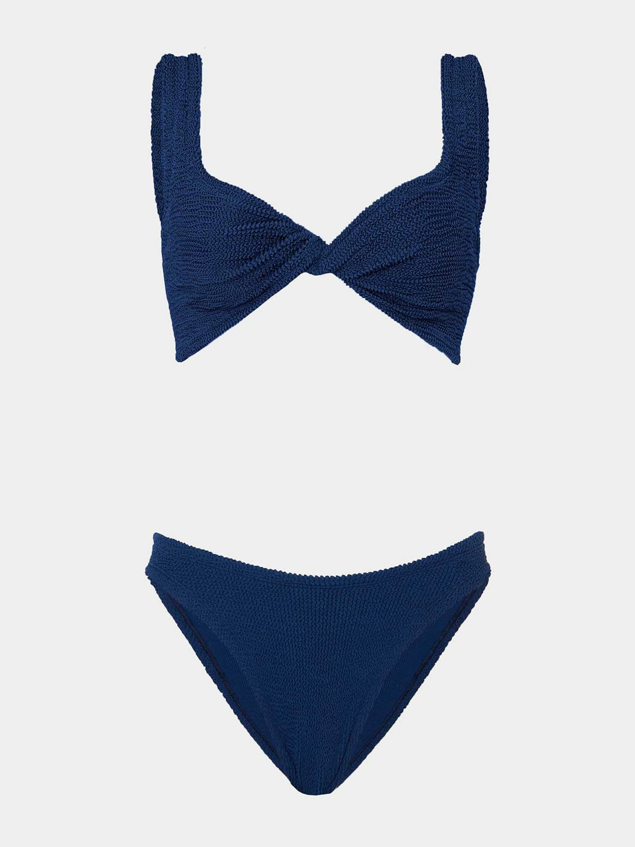 Coverage Juno Bikini - Navy | HUNZA G