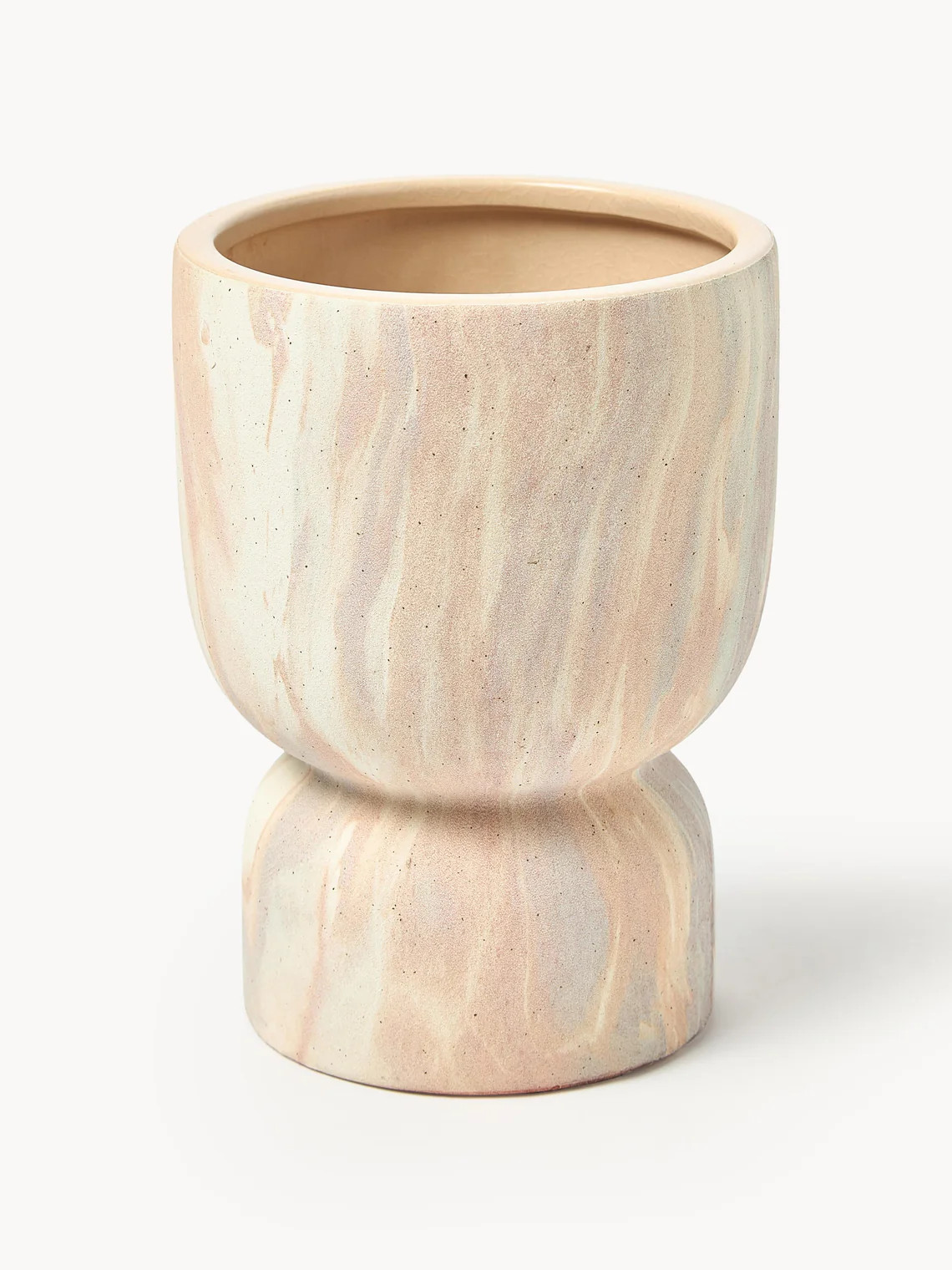 Übertopf Kiko in Marmor-Optik, H 20 cm | Westwing EU