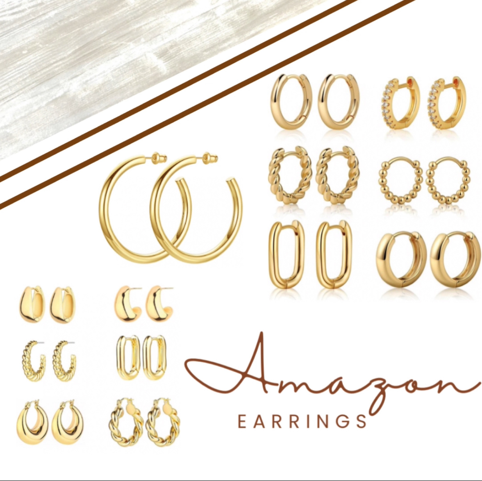 Amazon gold earrings  

#LTKBeauty #LTKSaleAlert #LTKGiftGuide