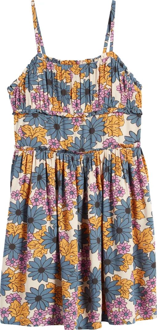 Treasure & Bond Kids' Floral Ruched Dress | Nordstrom | Nordstrom