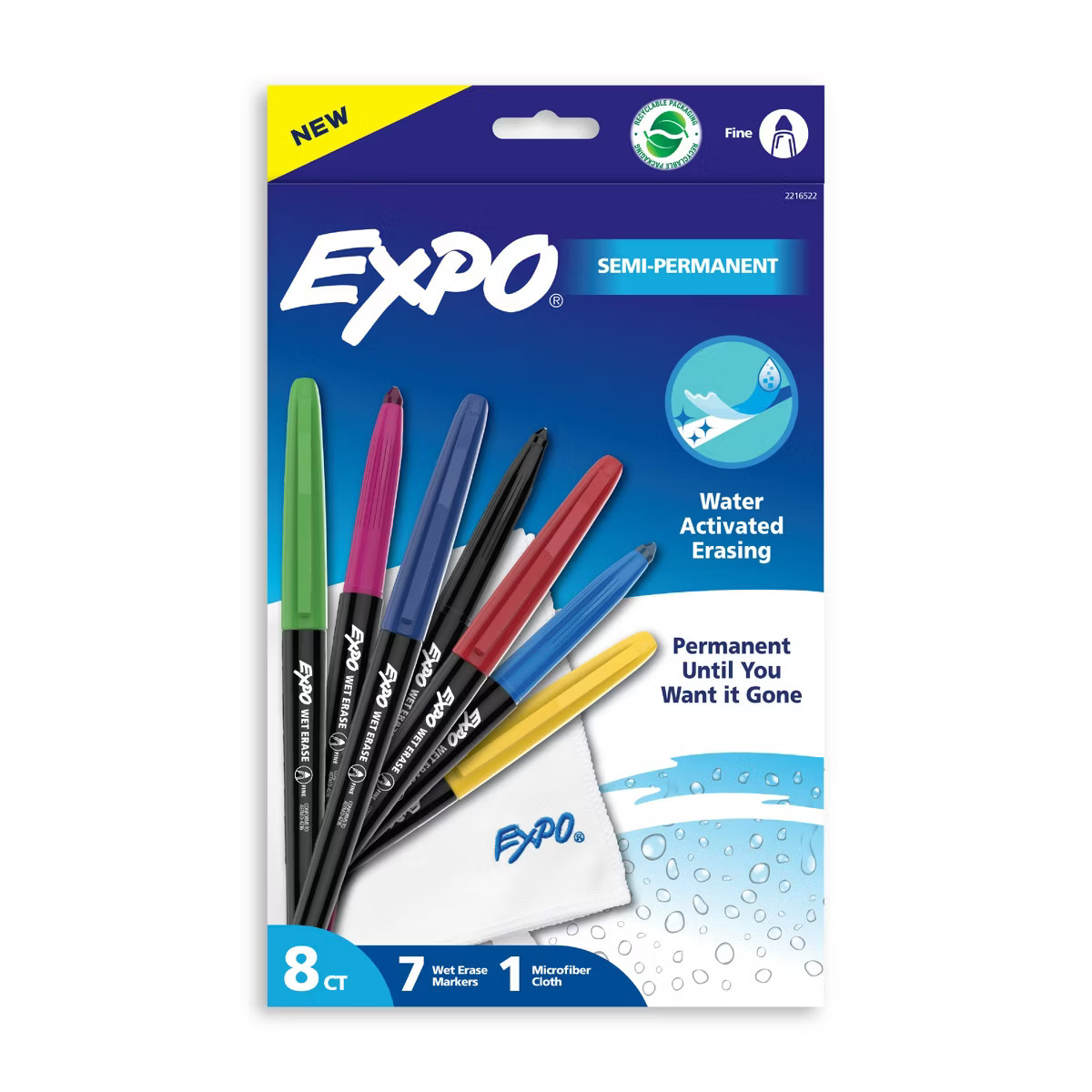 Expo 7ct Asst with Cloth Promo Pack | Target