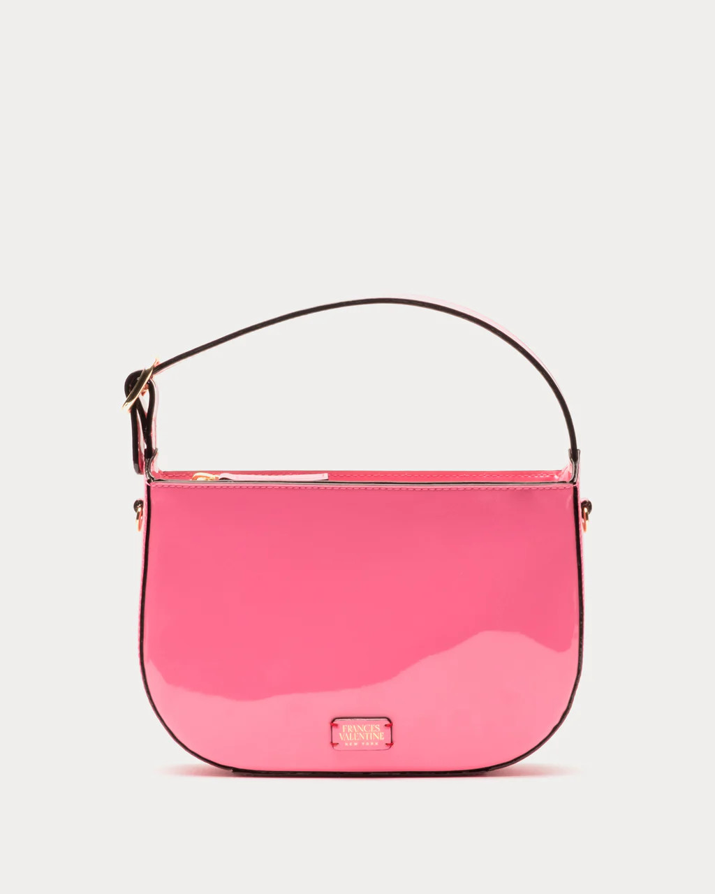 Grace Crossbody Soft Patent Pink | Frances Valentine
