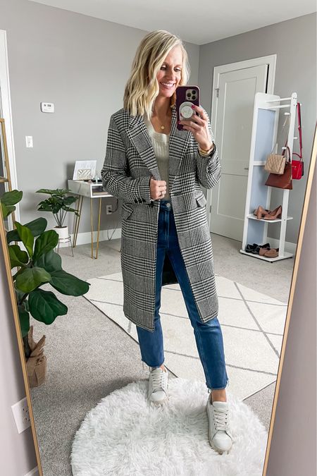 What I wore this week as a SAHM! 
Coat- out of stock, linked.similar 
Top- small
Jeans- thrifted, I linked the same pair, but also shared some affordable options. 
Shoes- 7.5

#LTKsalealert #LTKSeasonal #LTKstyletip