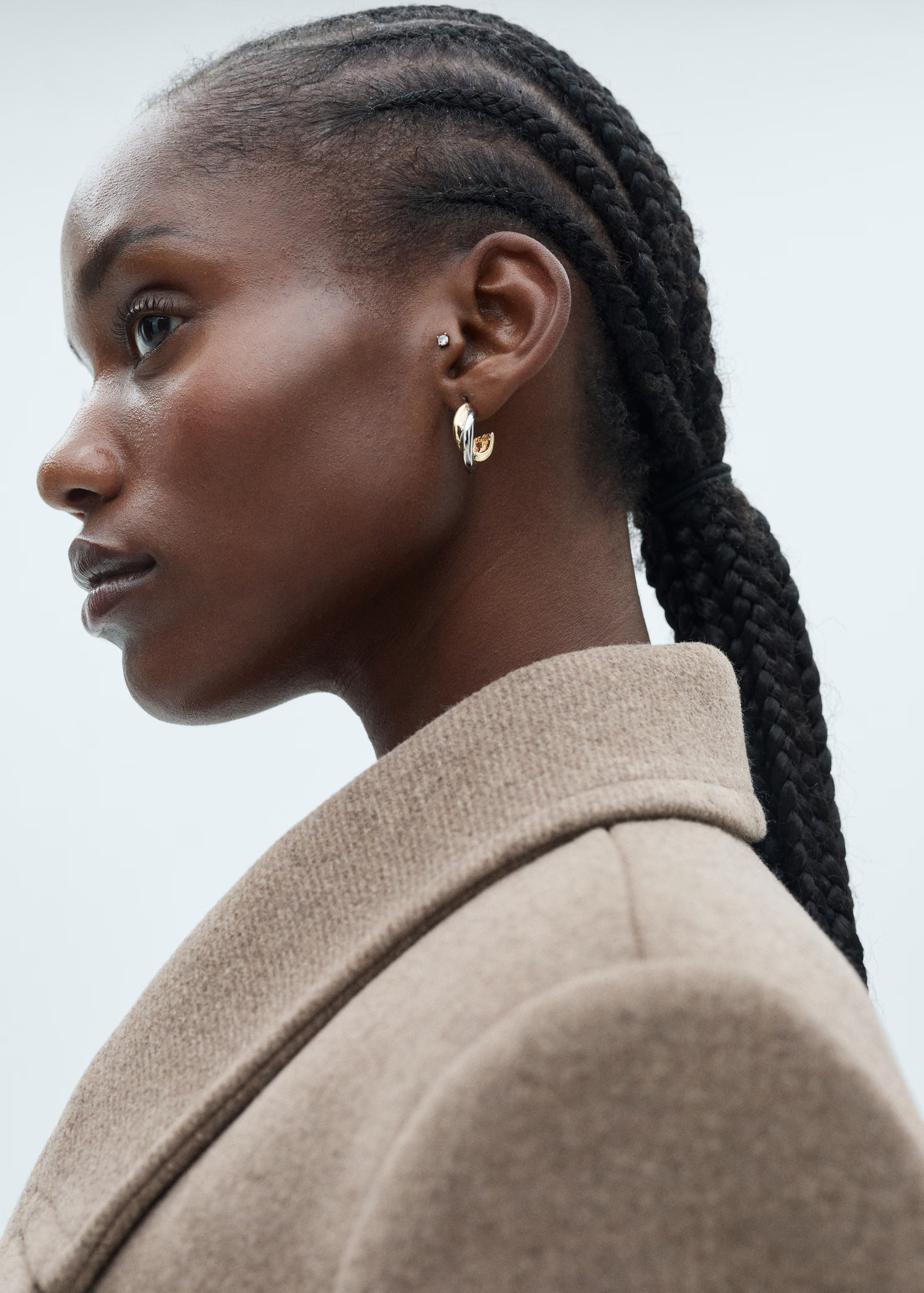 Lapels wool coat - Women | MANGO United Kingdom | MANGO (UK)